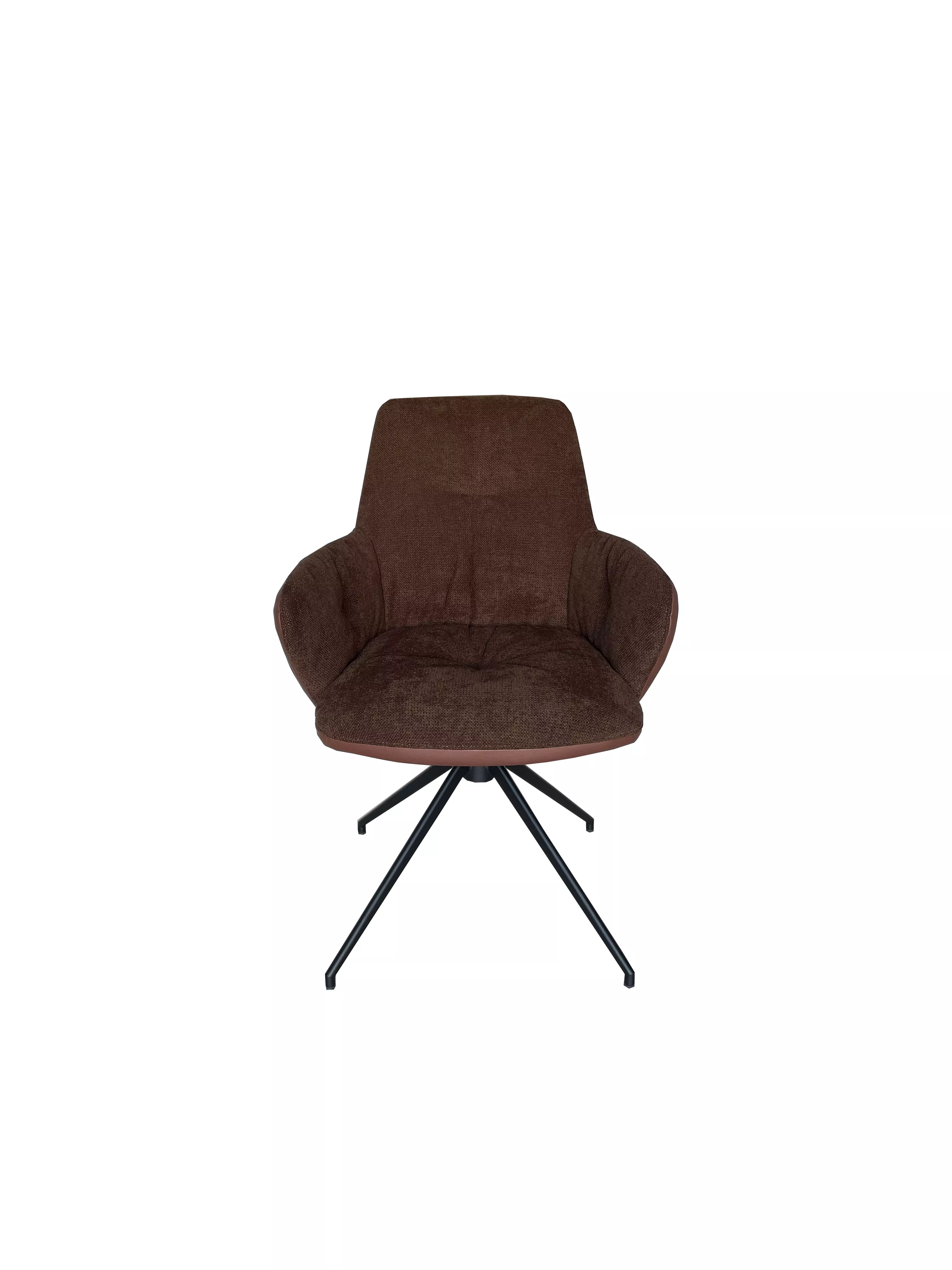 Home Furniture coffee hotel Luxury Upholstered Soft back velvet fabric dining chair with metal legs