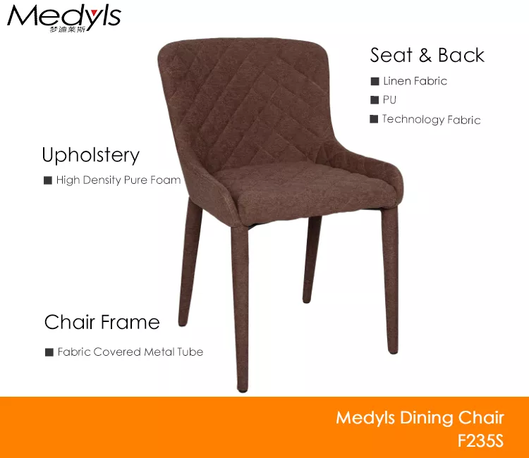 KD Design Sandy Black Powder Coating Base Metal Frame Upholstered With Velvet Fabric PU