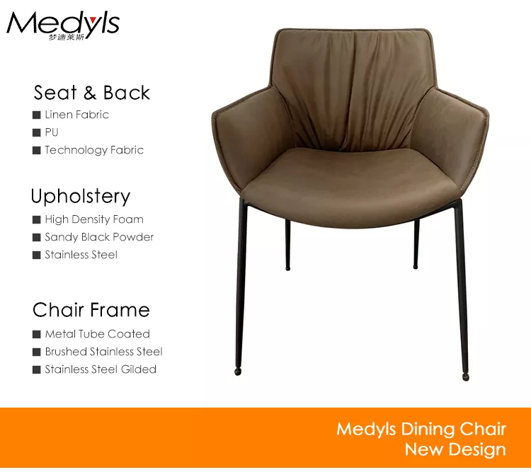 Modern Good Price PU Velvet Fabric Upholstered&4 Legs Metal Frame With Adjustable Feet Home Furniture OEM/ODM Guangdong Factory