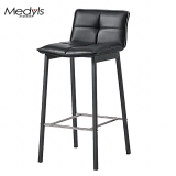 Medyls - Modern High Quality PU Velvet Fabric&Metal Frame Upholstered Bar Furniture OEM/ODM BARSTOOL (6)